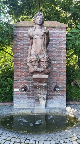 Gefion-Brunnen im Kurpark Eckernförde