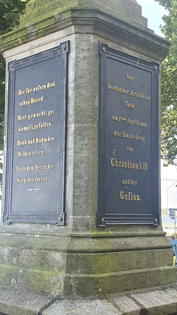 Denkmal im Kurpark Eckernförde